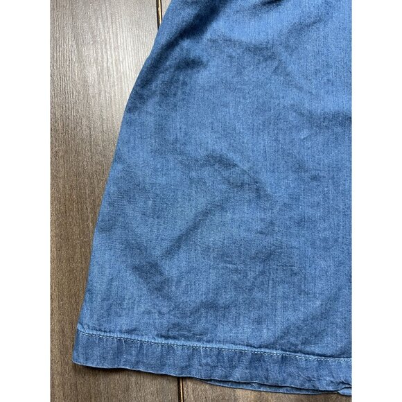 Gorgeous Embroidered Denim Swing Dress - Picture 7 of 8